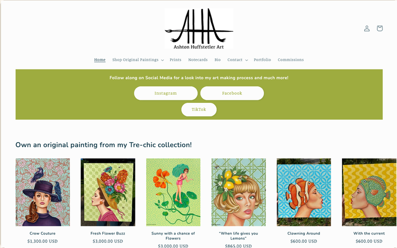 Home before the redesign