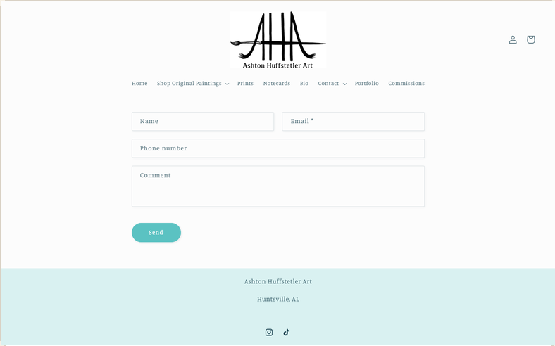 Contact before the redesign